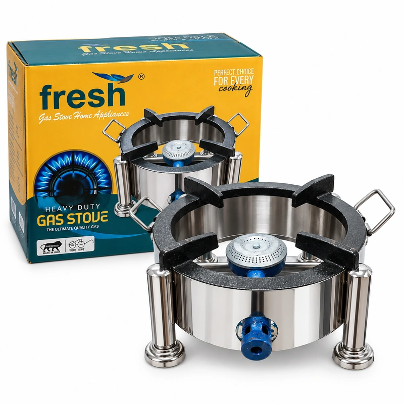 Fresh Round Bhati Stove MS Ring
