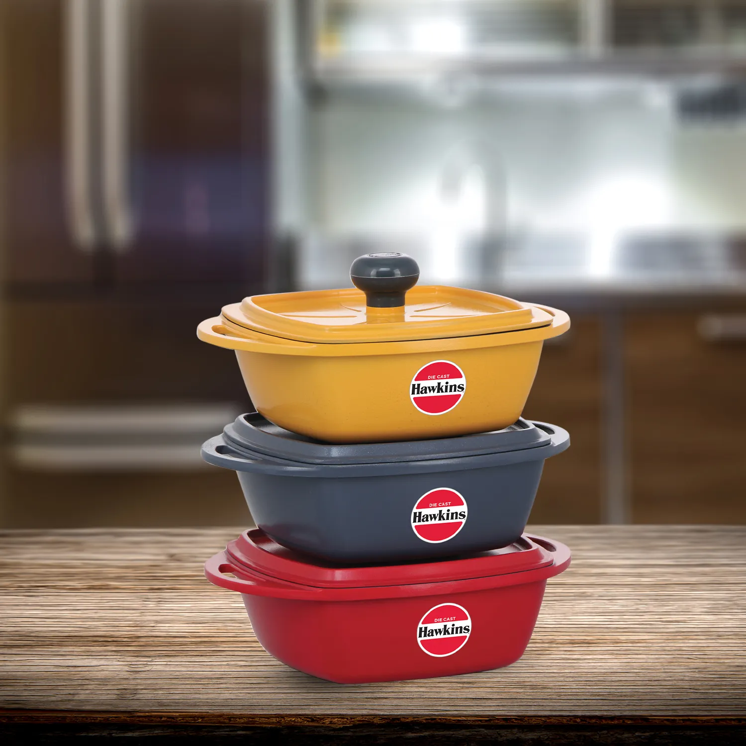 Hawkins Futura Die Cast Square Mini Casserole Gift Set 2023