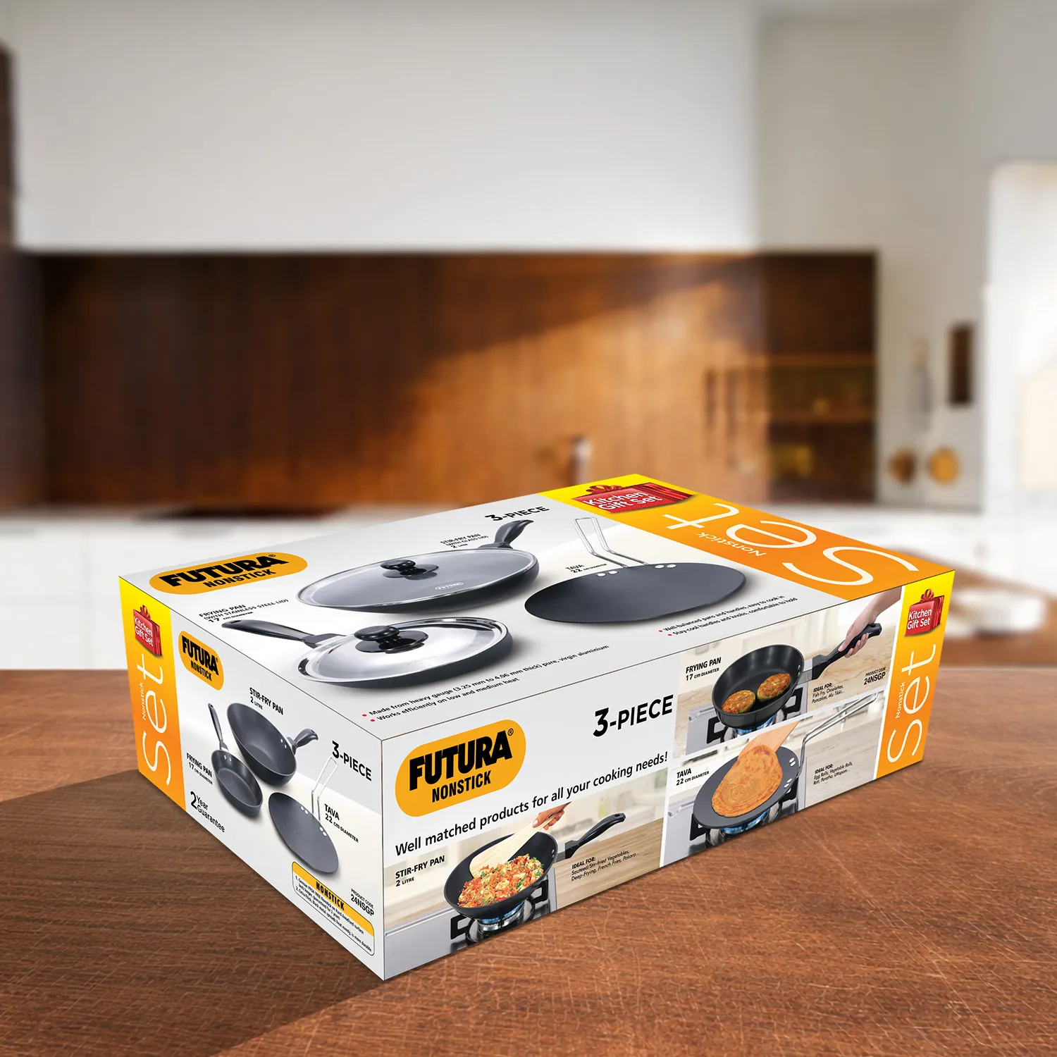 Hawkins Futura Nonstick 3-Piece Gift Pack 2024