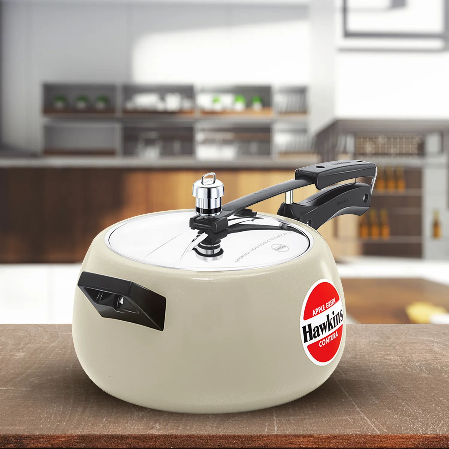 Hawkins Cerenity Spring Collection Pressure Cooker 5L - Apple Green