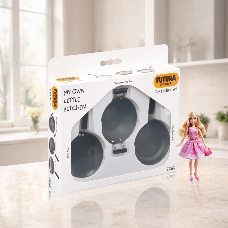 Hawkins Futura Hard Anodised Toy Kitchen Set