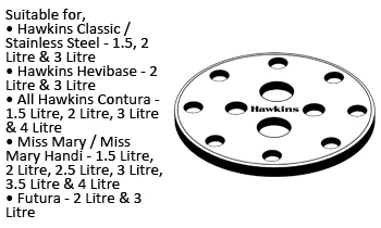 Hawkins Stainless Steel Grid - 11 cm Diameter