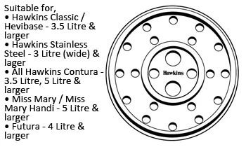 Hawkins Aluminium Grid - 17 cm Diameter