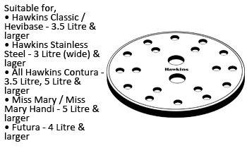 Hawkins Stainless Steel Grid - 17 cm Diameter