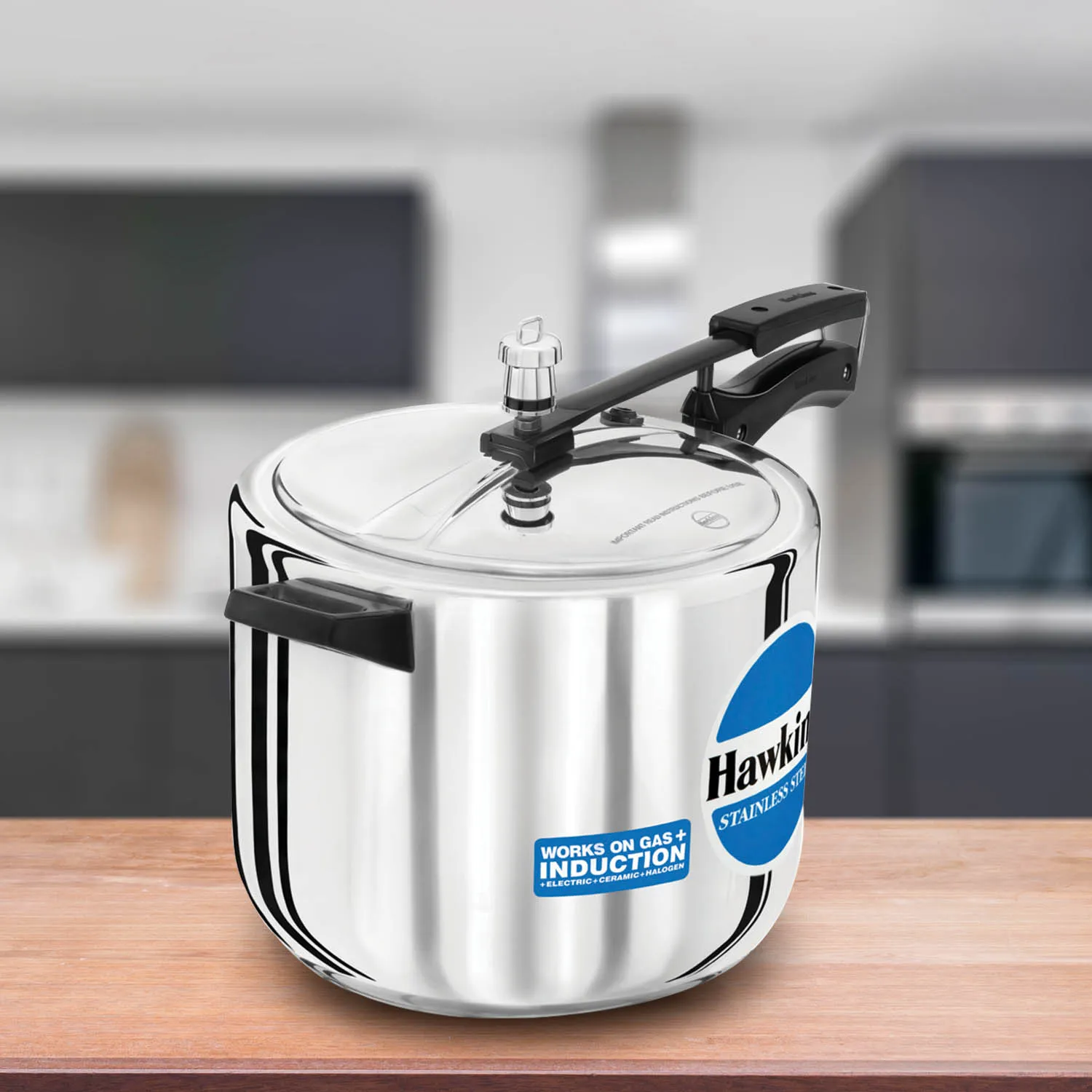 Hawkins Stainless Steel Pressure Cooker 10 Litre