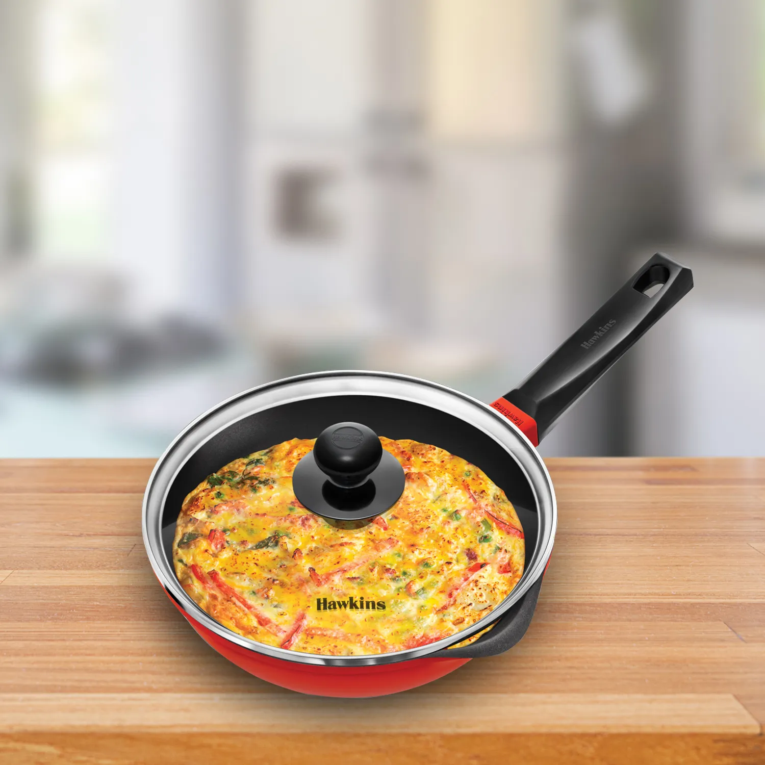 Hawkins Induction Compatible Die Cast Frying Pan 20 cm