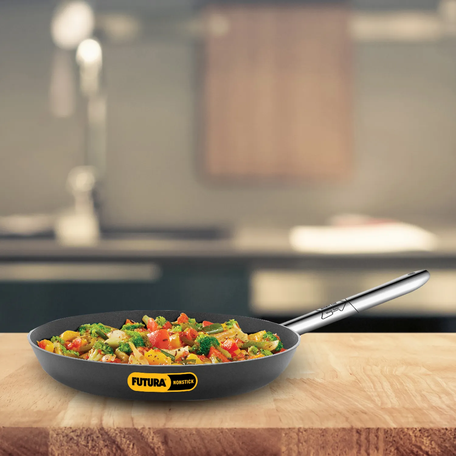 Hawkins Futura Induction Compatible Nonstick Frying Pan 29 cm