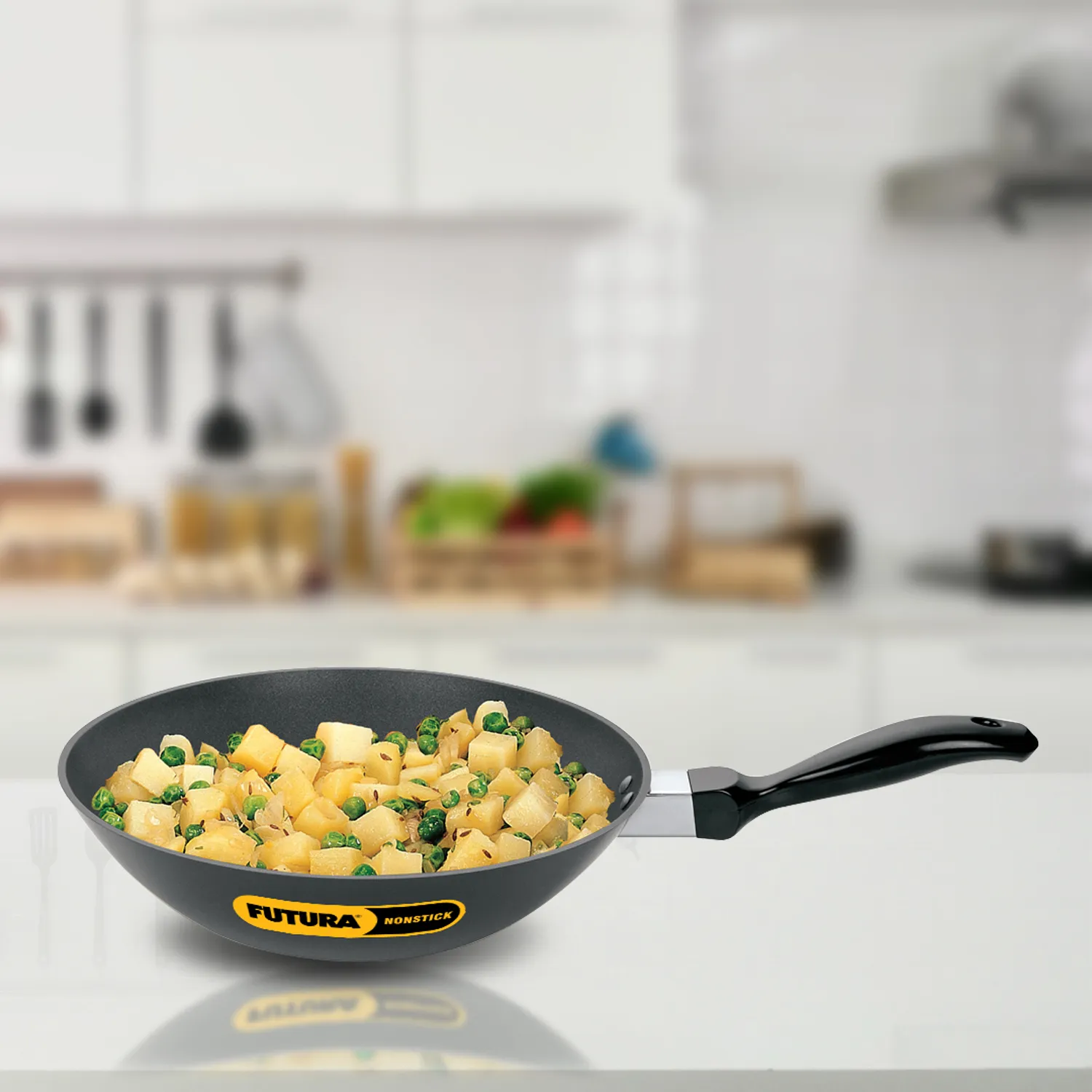 Hawkins Futura Nonstick Stir-Fry Pan 2 Litre