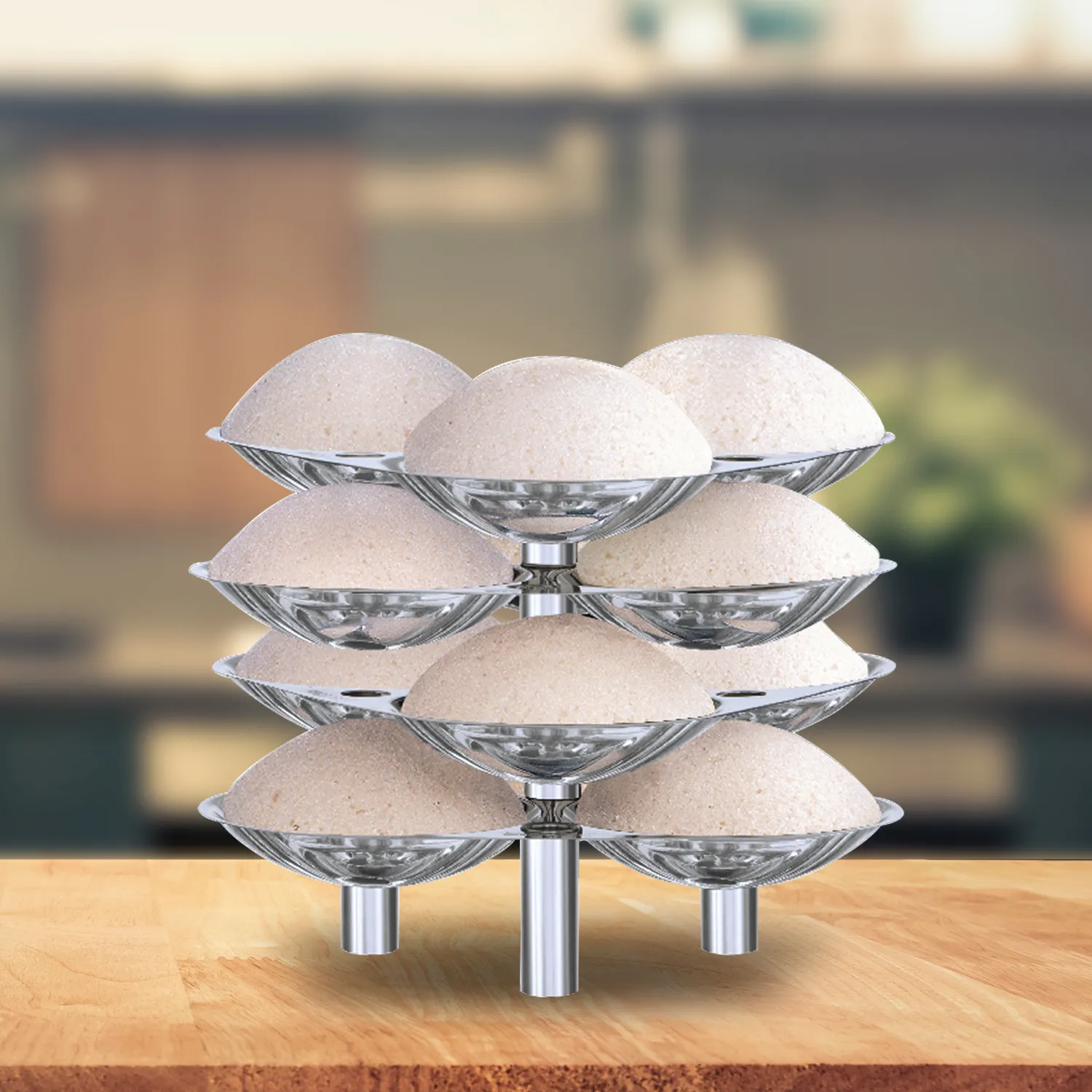 Hawkins Stainless Steel Idli Stand - 12 Idlis (Large)