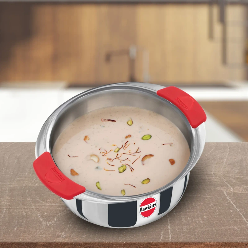Hawkins Tri-Ply SS Metro Patila No Lid