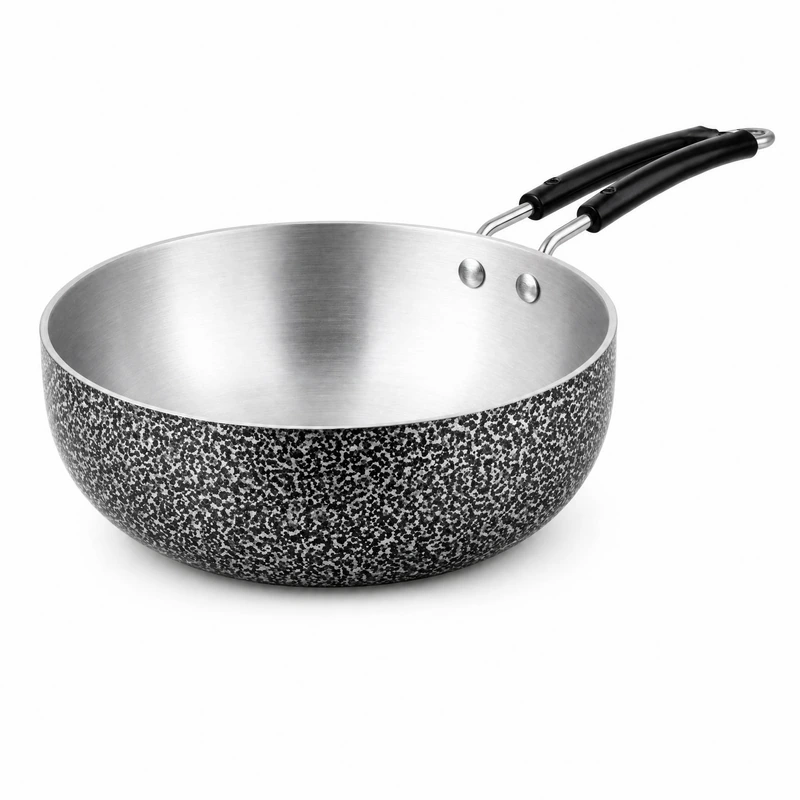 Madhu Antique Finish Kadhai Pan IB