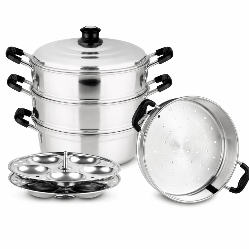 Madhu Stainless Steel Multi Steamer