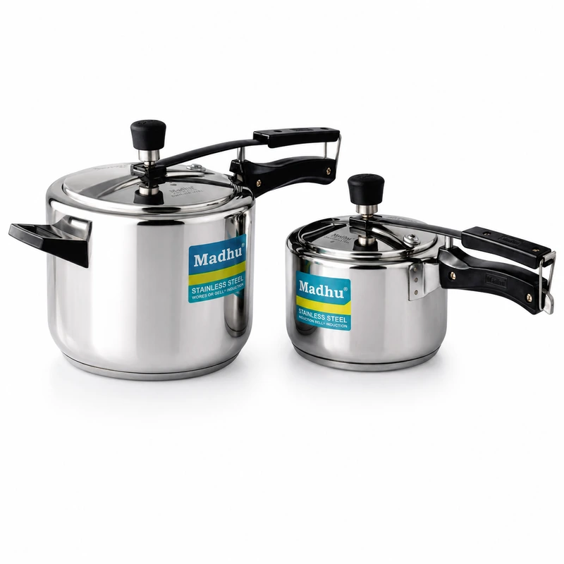 Madhu Pressure Cooker SS Straight Special