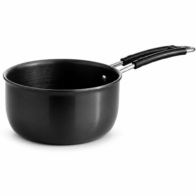 Madhu Hard Anodised Saucepan Regular Non-IB