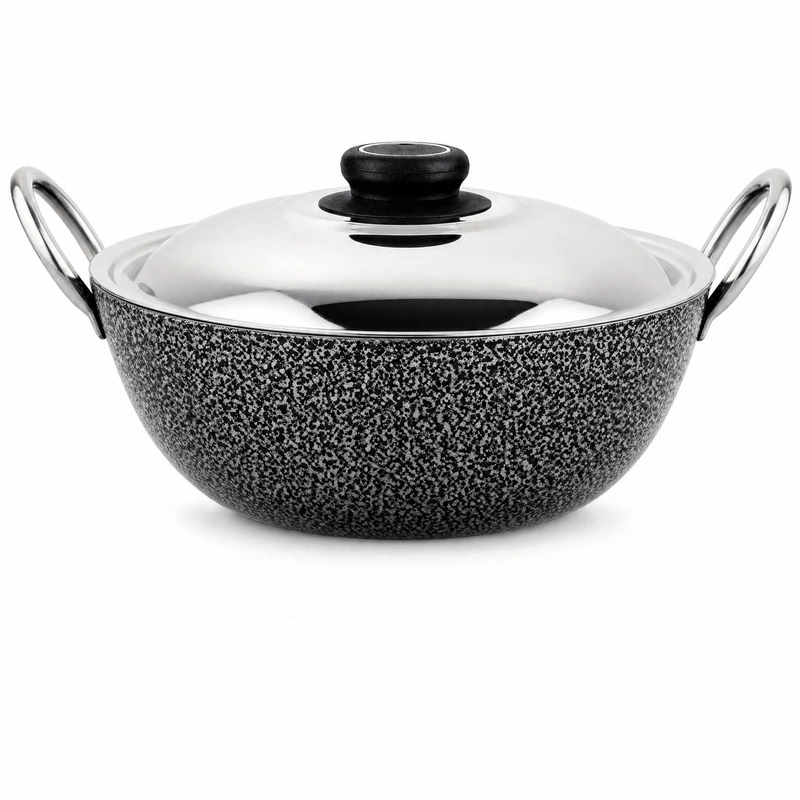 Madhu Antique Finish Kadhai Round IB