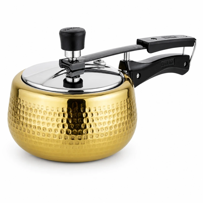 Madhu Pressure Cooker SWRN Brass