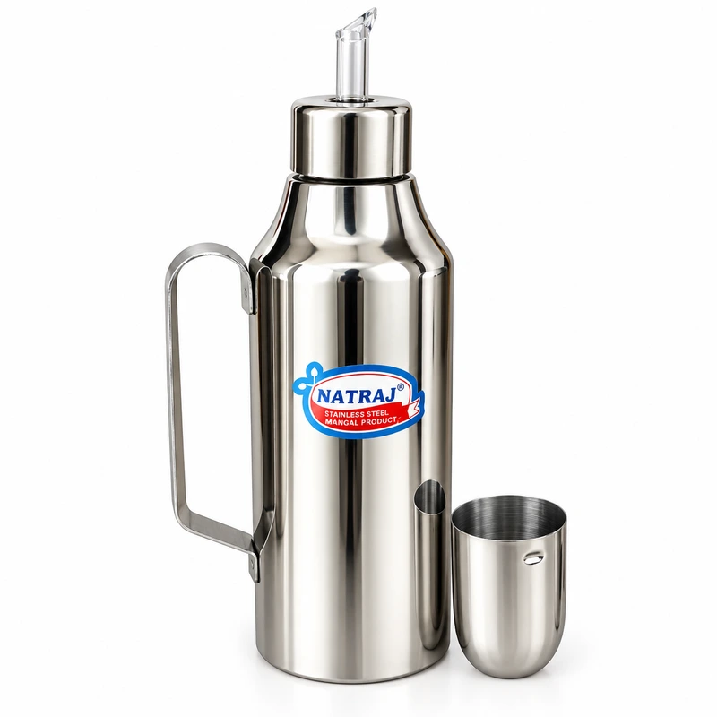 Natraj Oil Can With Handle