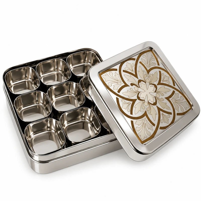 Natraj Square Masala Box