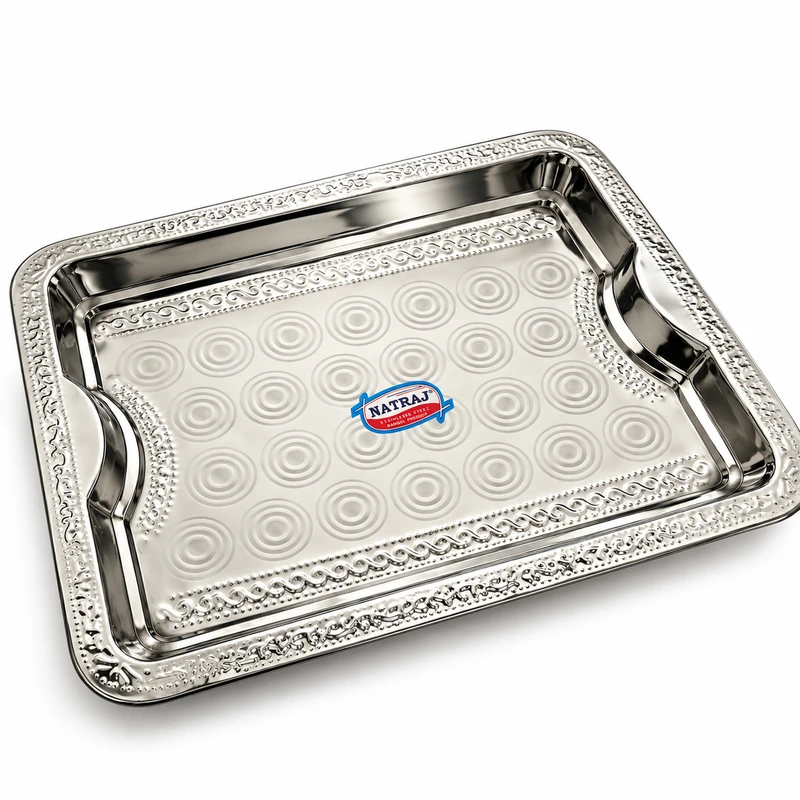 Natraj Square Fancy Tray