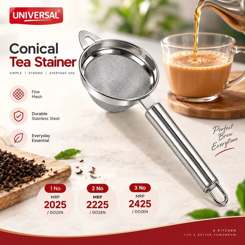 Universal Conical Tea Strainer — No. 1 thumbnail 2