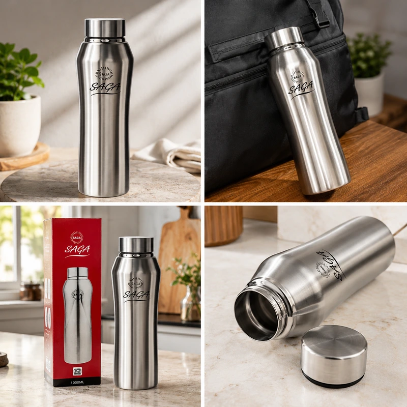 Saga Steel Bottle thumbnail 2