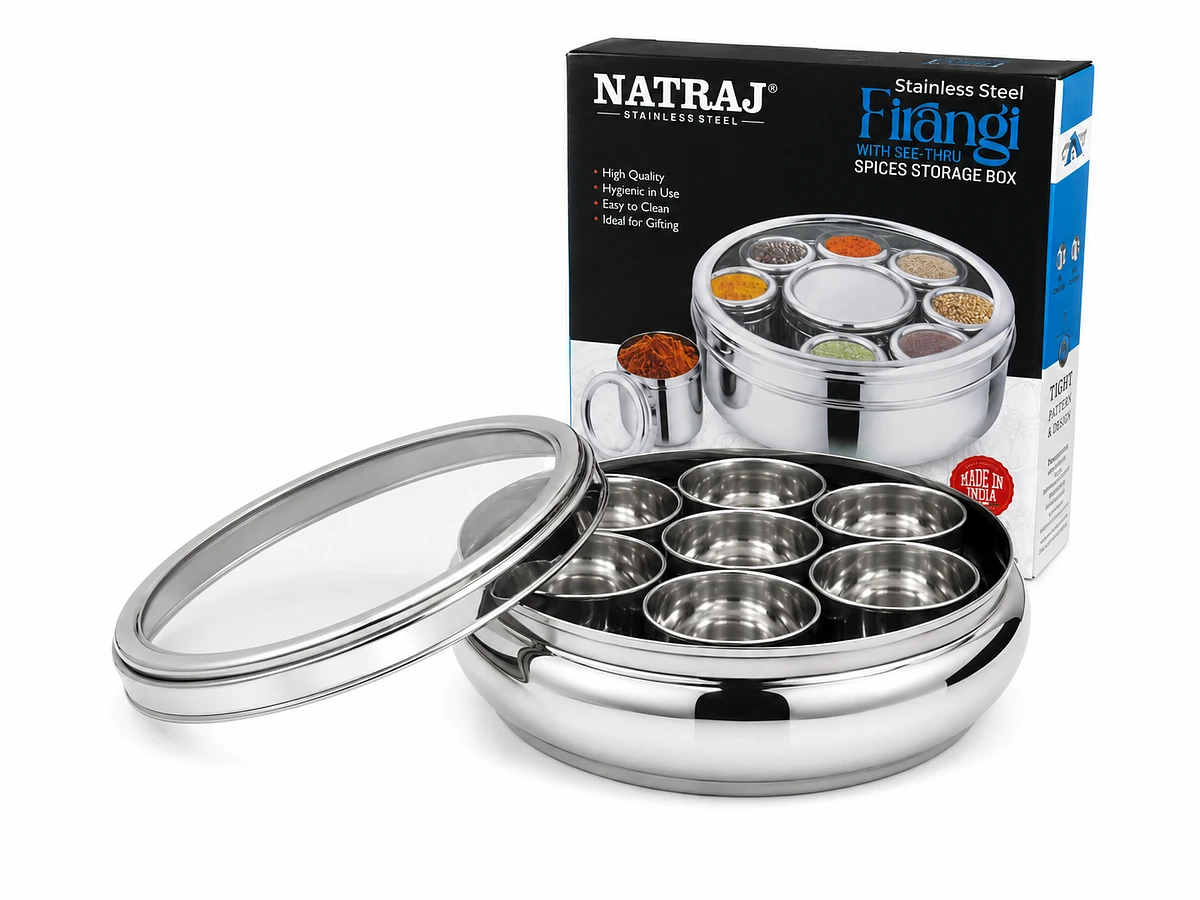 Natraj Punjabi Tadka / Spice Masala Dabba See Thru Big
