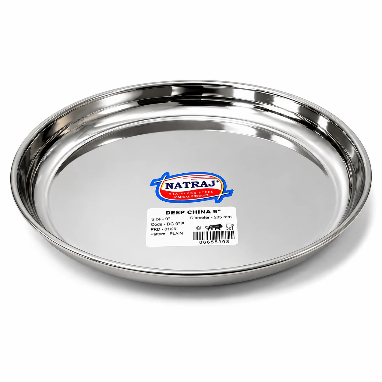 Natraj Deep China Plate 8