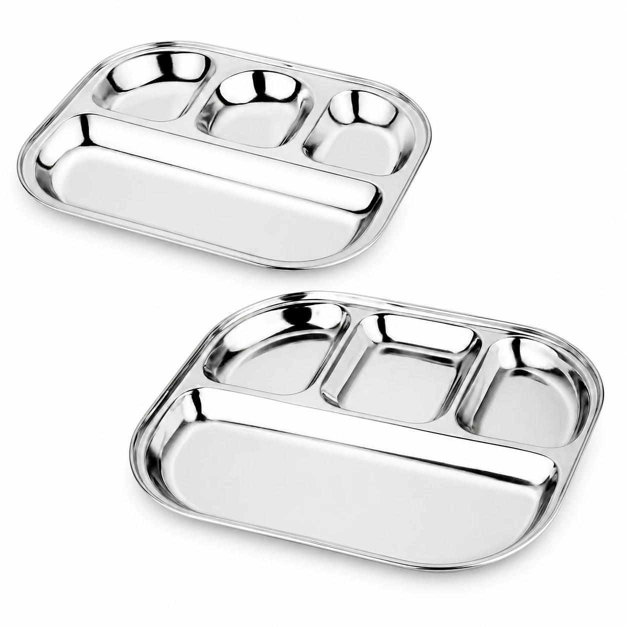 Natraj 4 in 1 Oval Deluxe Plate Big