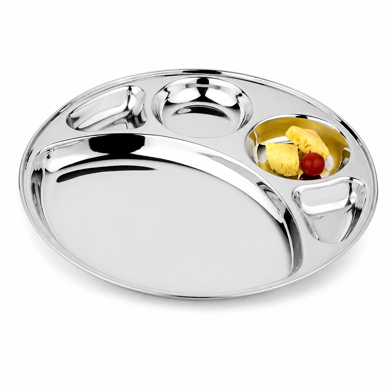 Natraj Round Double Katori Plate Big