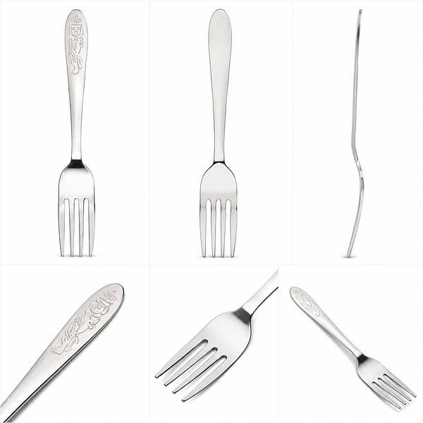 Mithila Rose Dessert Fork thumbnail 2
