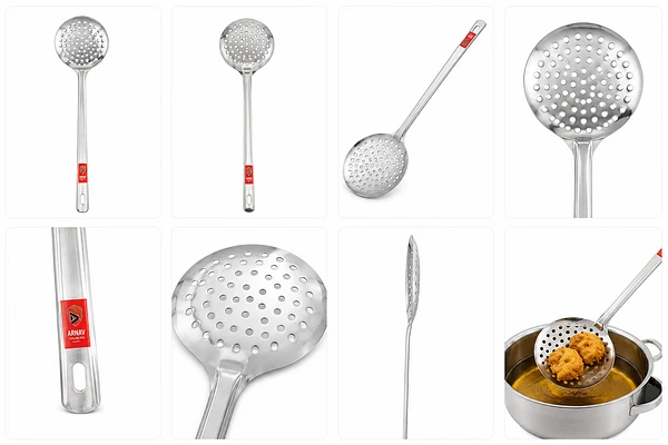 Arnav Jhara / झारा (Skimmer / Strainer Spoon) 9N thumbnail 2